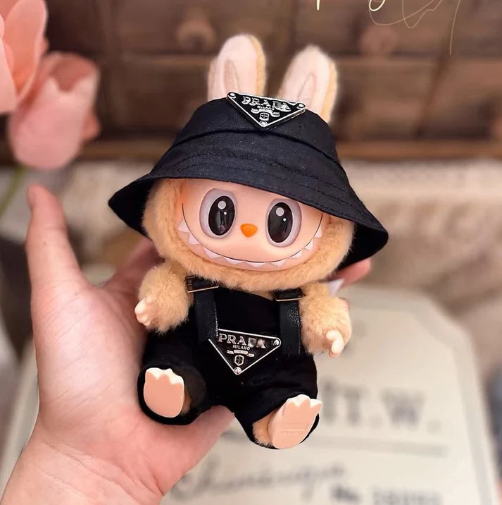 LabubuMania – PR Schwarzes Outfit (Labubu nicht inbegriffen)